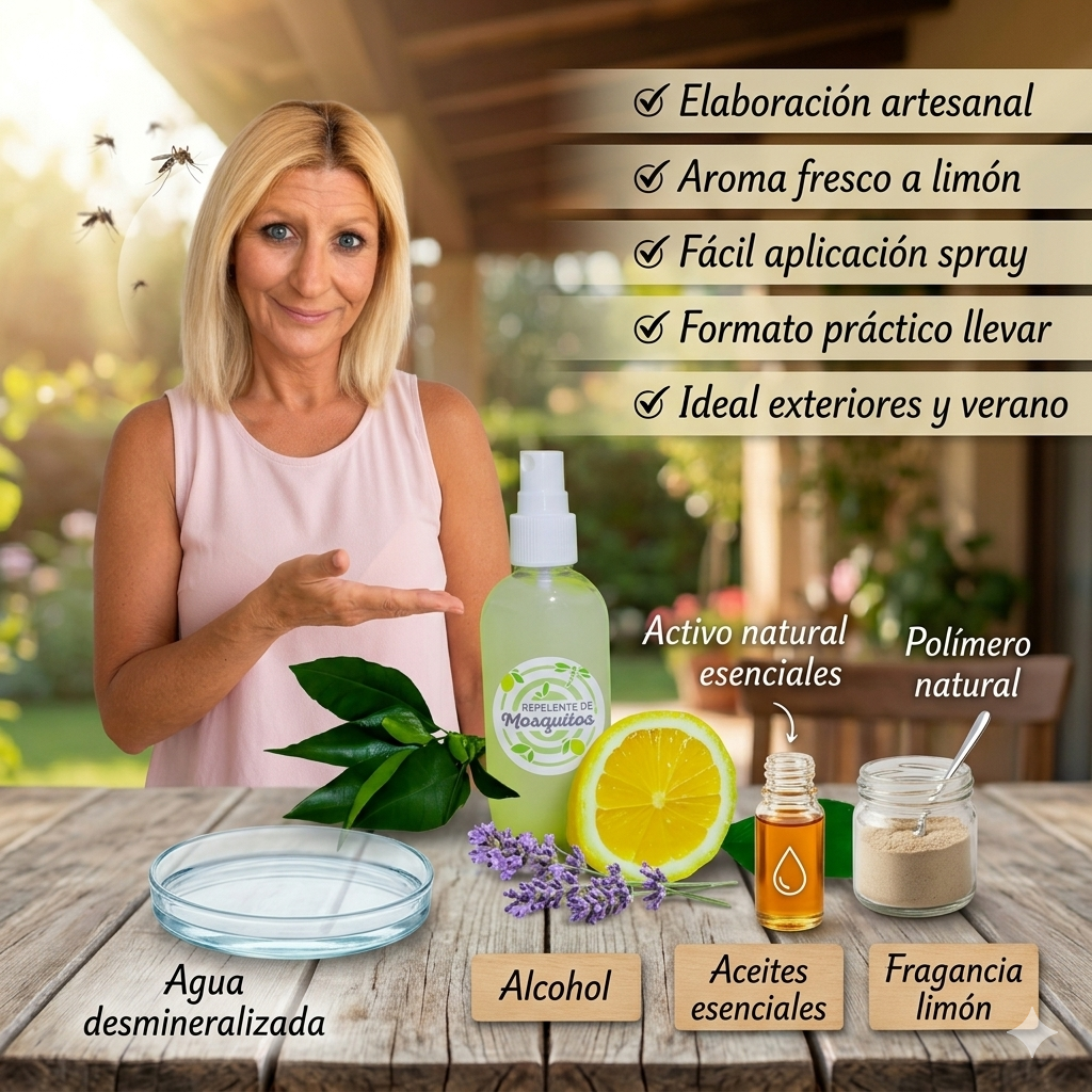 🌿 Repelente de mosquitos natural