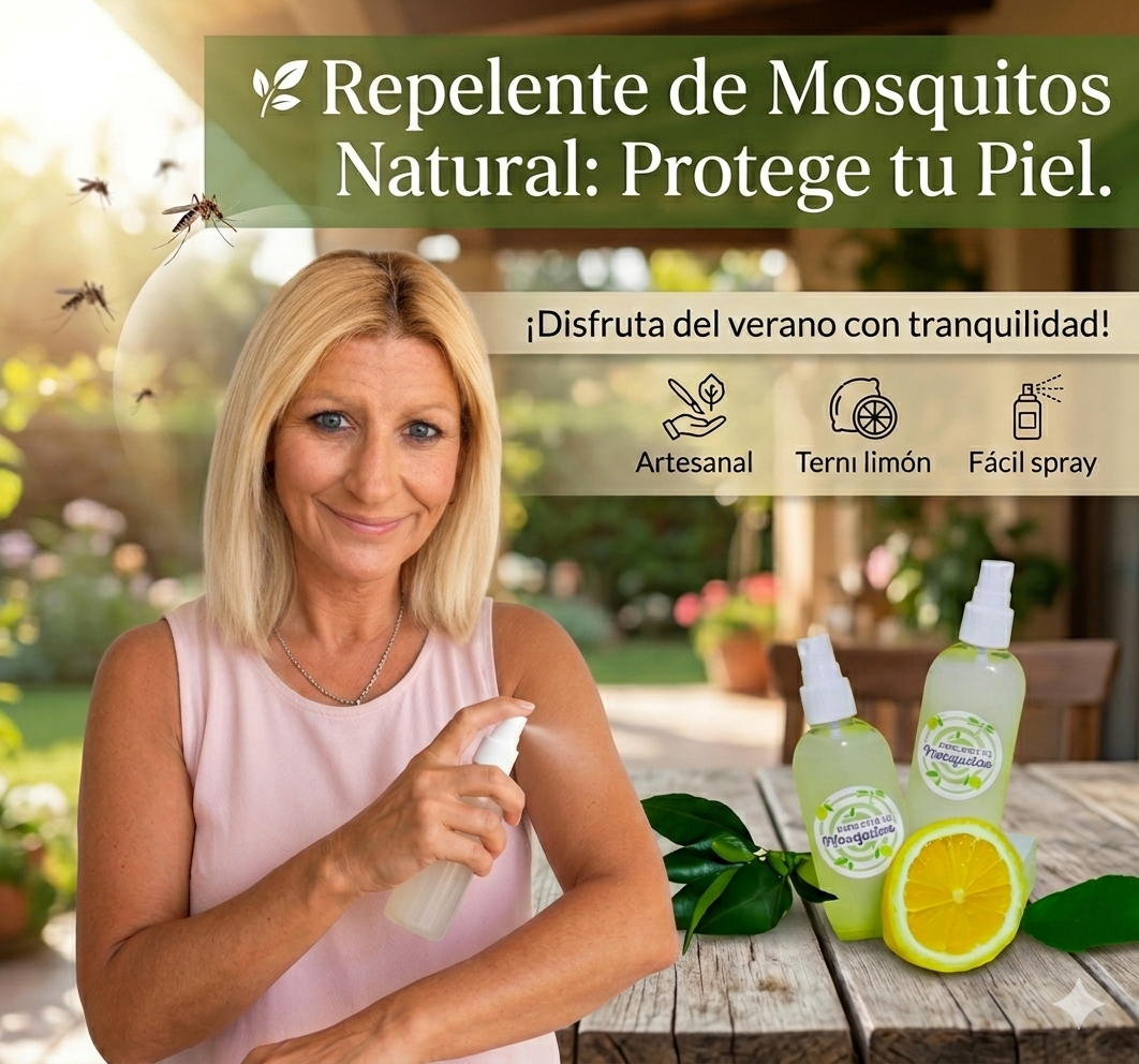🌿 Repelente de mosquitos natural